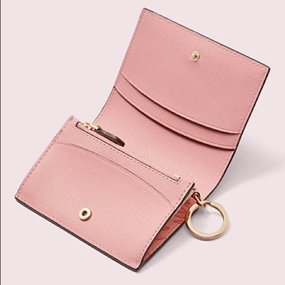 Kate Spade flower mini key-ring wallet - Picture 7 of 8